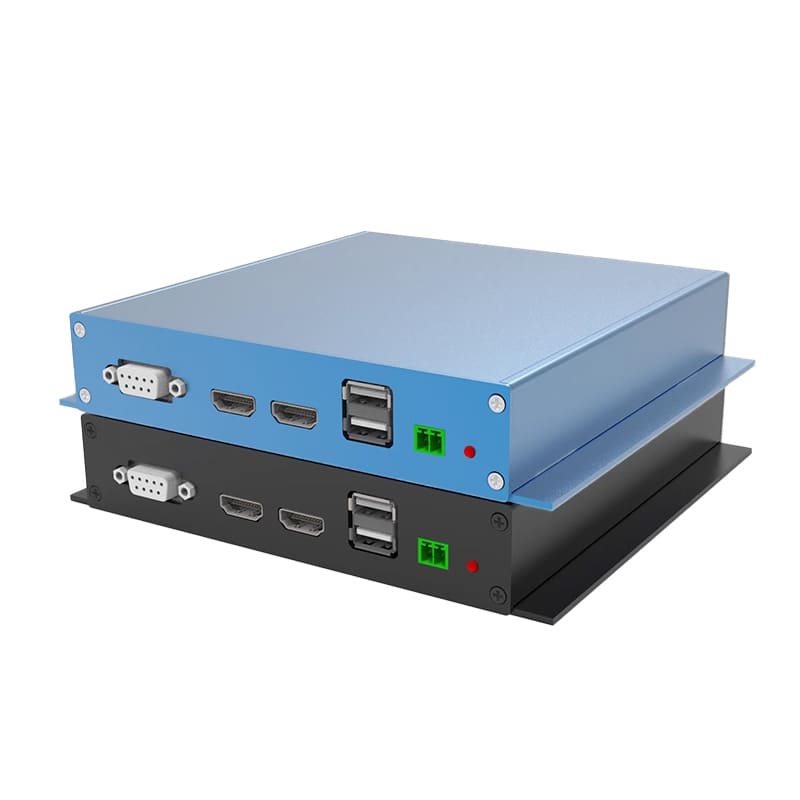 Aluminum Metal Electronic Instrument Enclosure Din Rail Enclosure