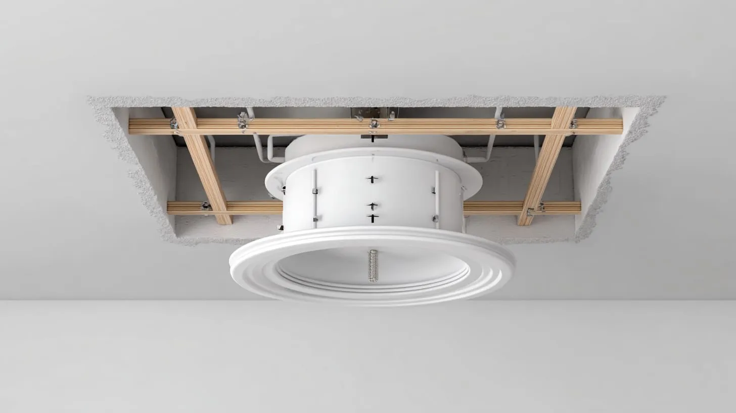 Ceiling Electrical Box Installation (11)