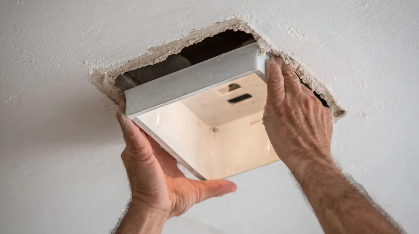 Ceiling Electrical Box Installation (15)