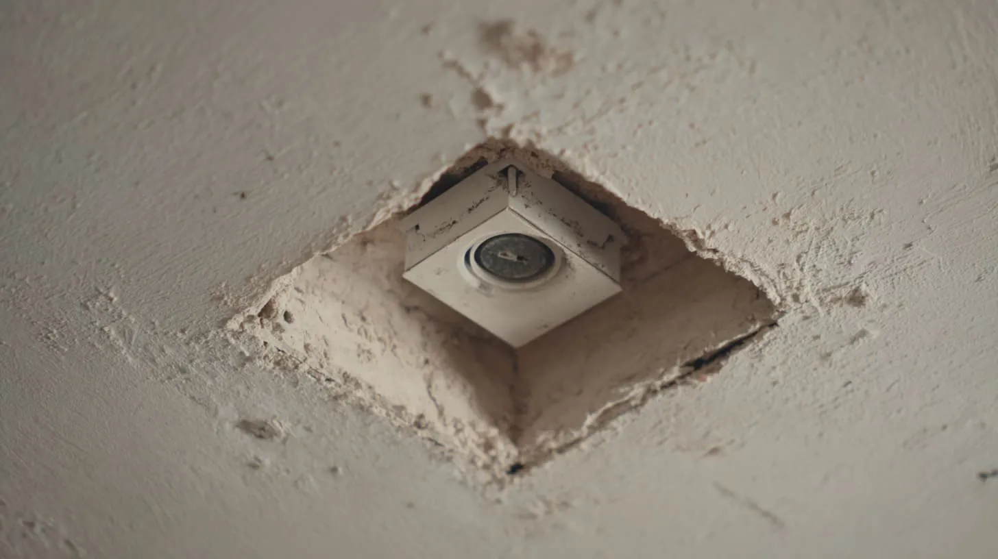 Ceiling Electrical Box Installation (16)