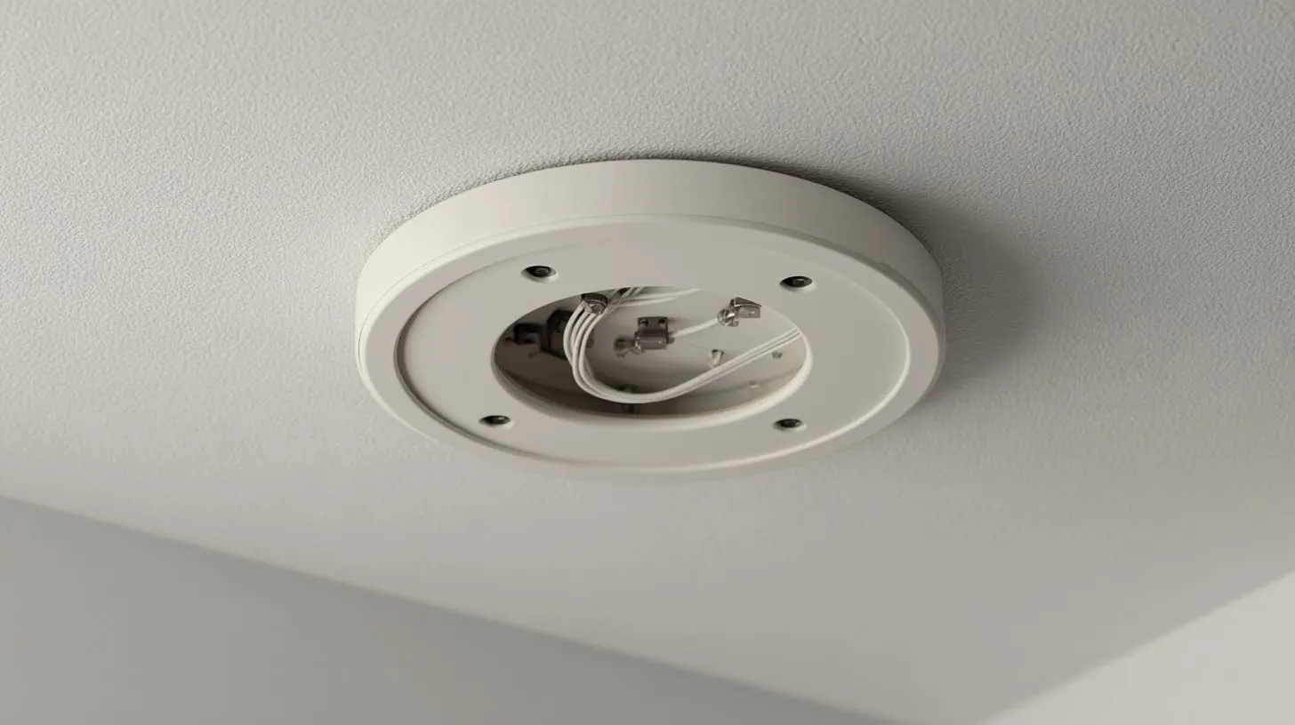 Ceiling Electrical Box Installation (2)