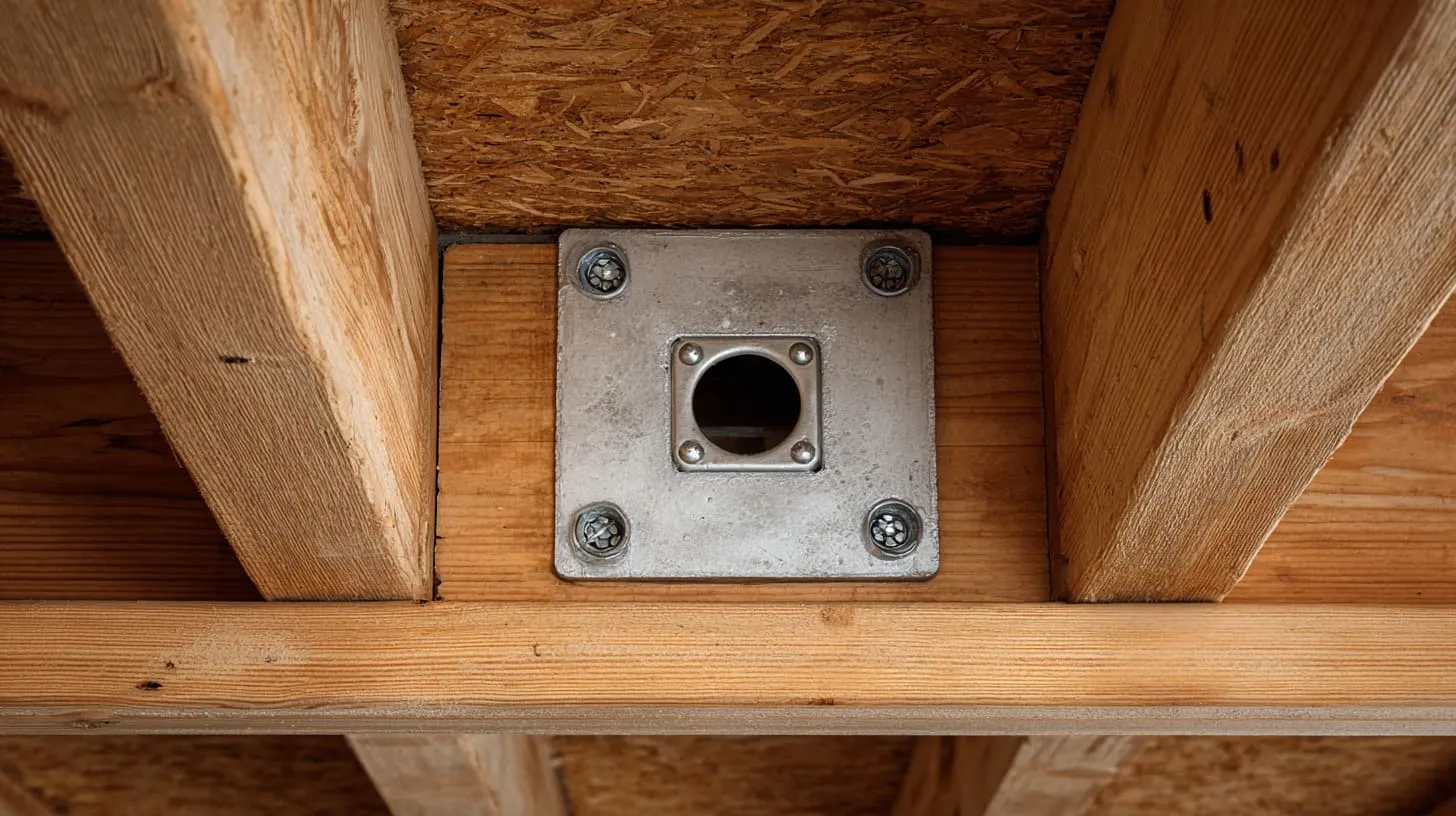 Ceiling Electrical Box Installation (8)