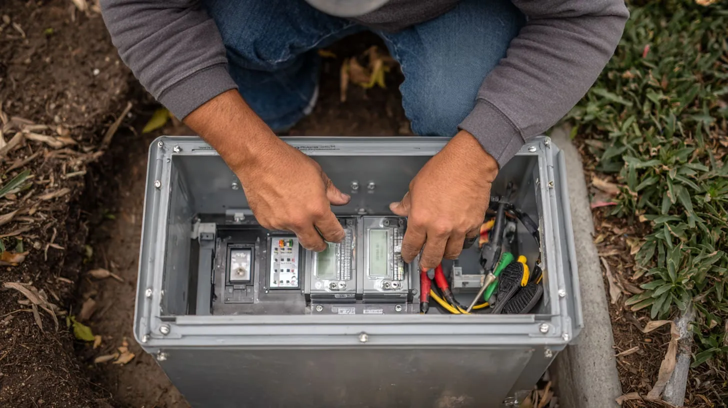 Electric Meter Box Installation (11)