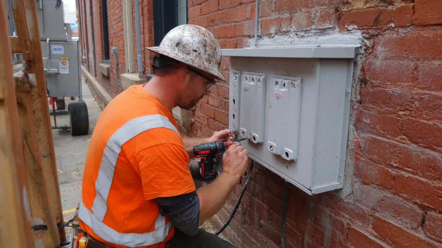Electric Meter Box Installation (7)
