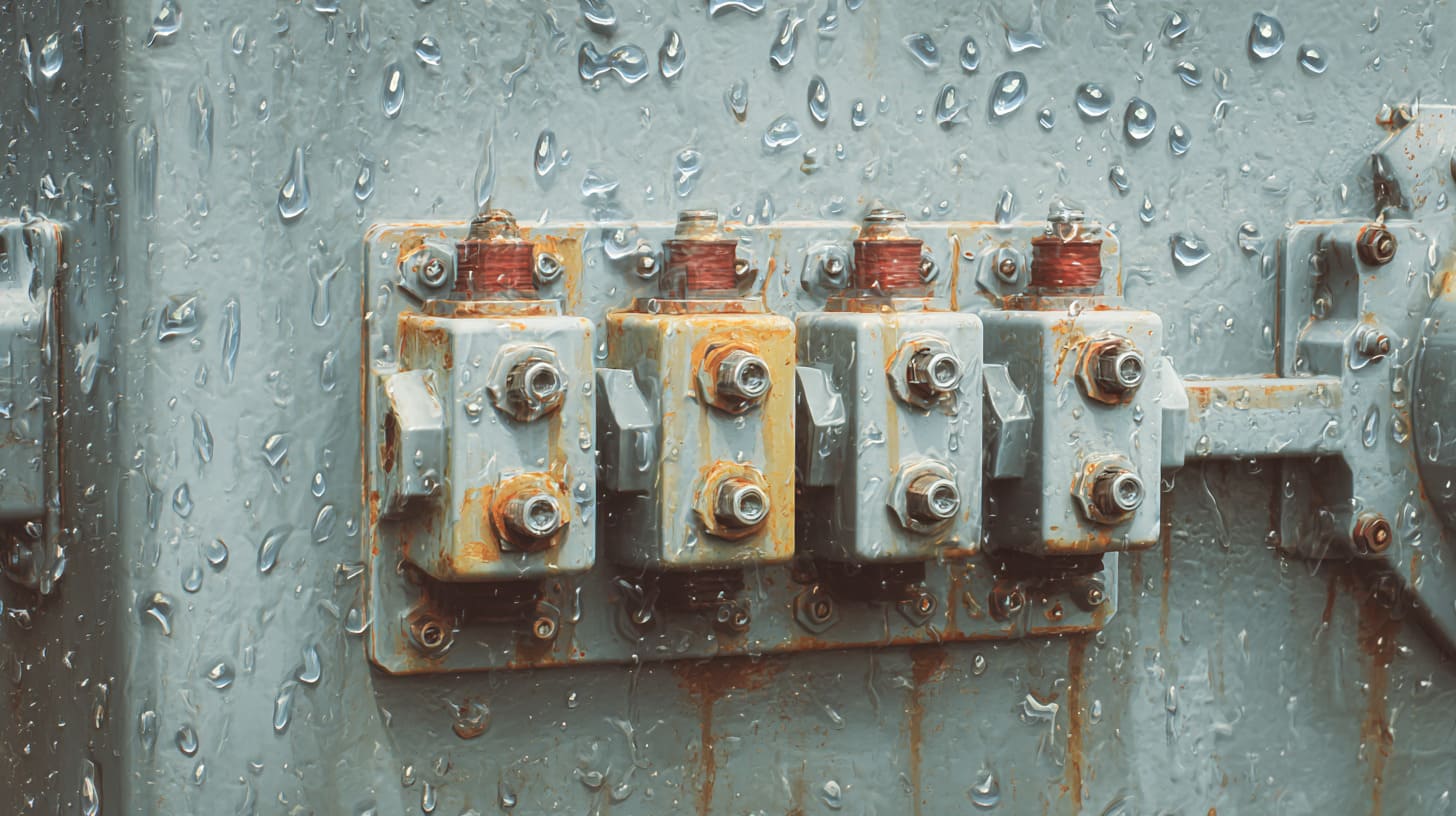use of Aluminium bracket (12)