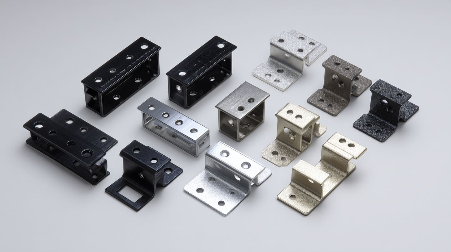 use of Aluminium bracket (14)