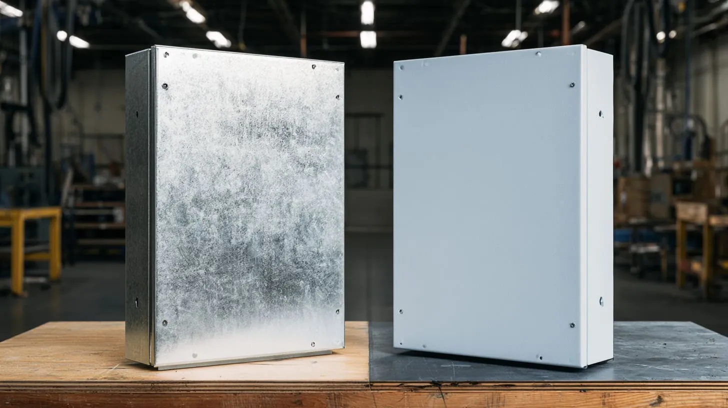 Galvanized Steel vs Painted Steel (1)