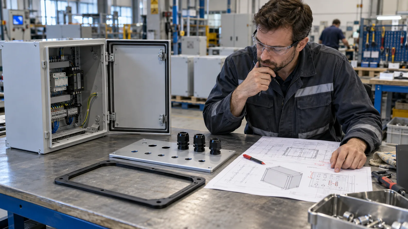Factory review of a late custom enclosure redesign